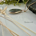 labradoriet hanger met ketting image 0