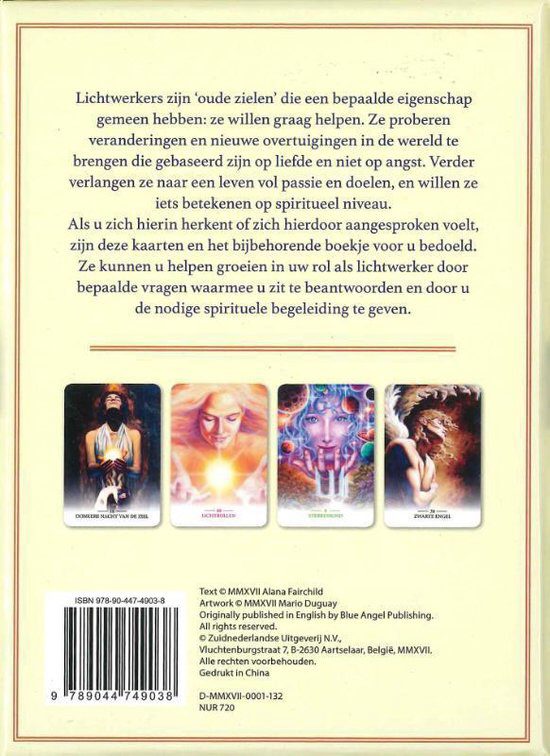 "Het orakel van de lichtwerkers" kaartenset en boek image 1
