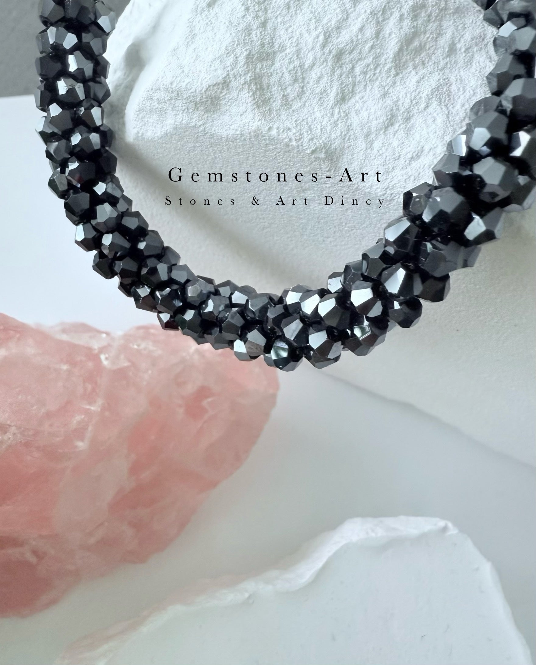 Armband zwarte Spinel image 2