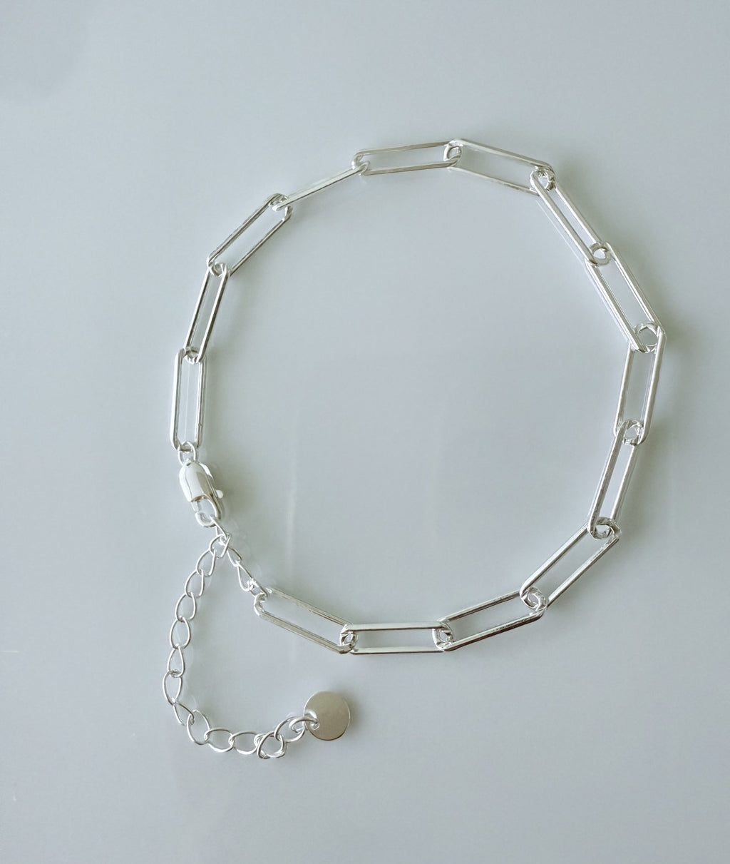 Zilver schakelarmband 925 zilver image 4