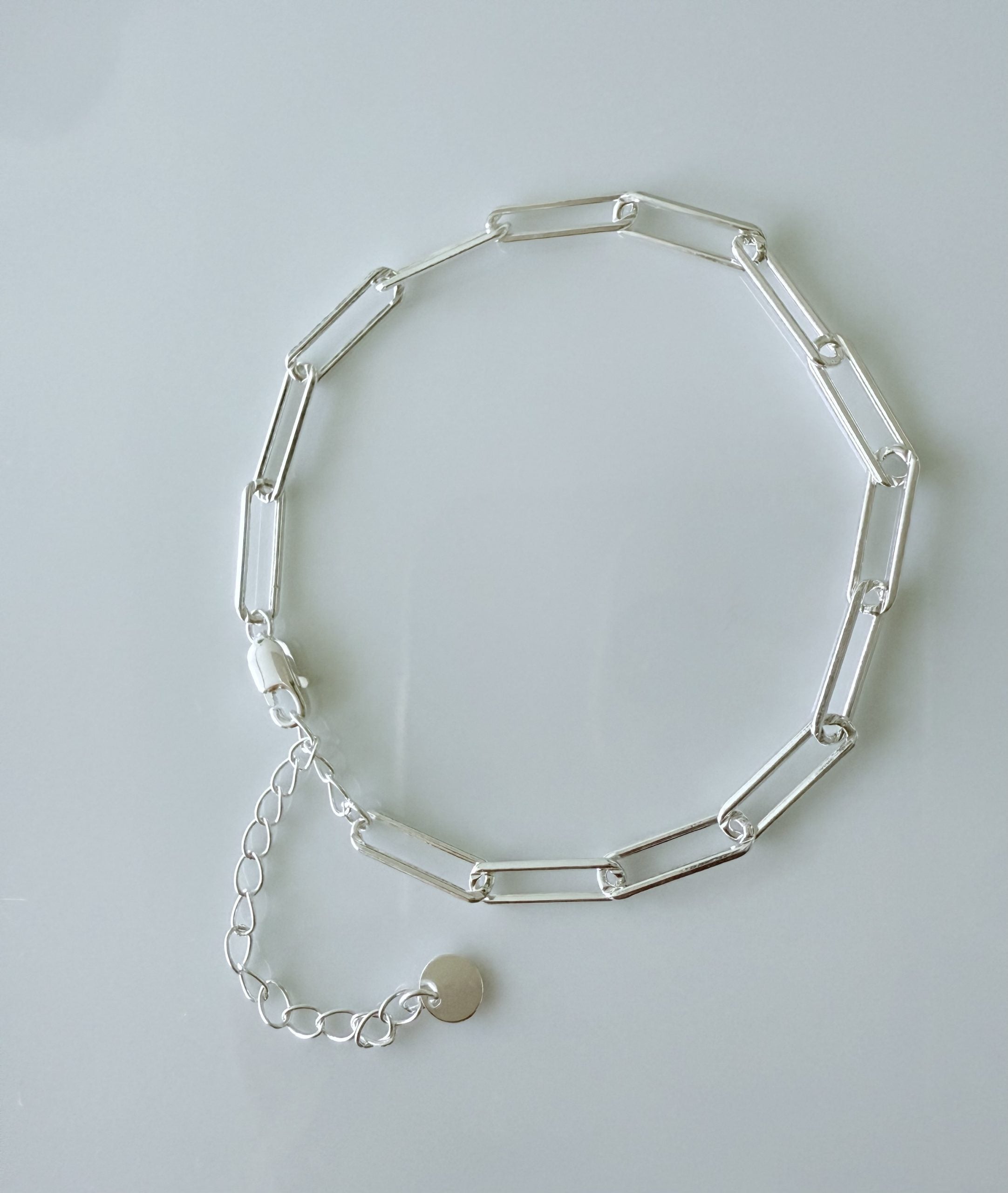 Zilver schakelarmband 925 zilver image 4
