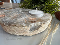 Waxinelichthouder - Ruwe Agaat image 0