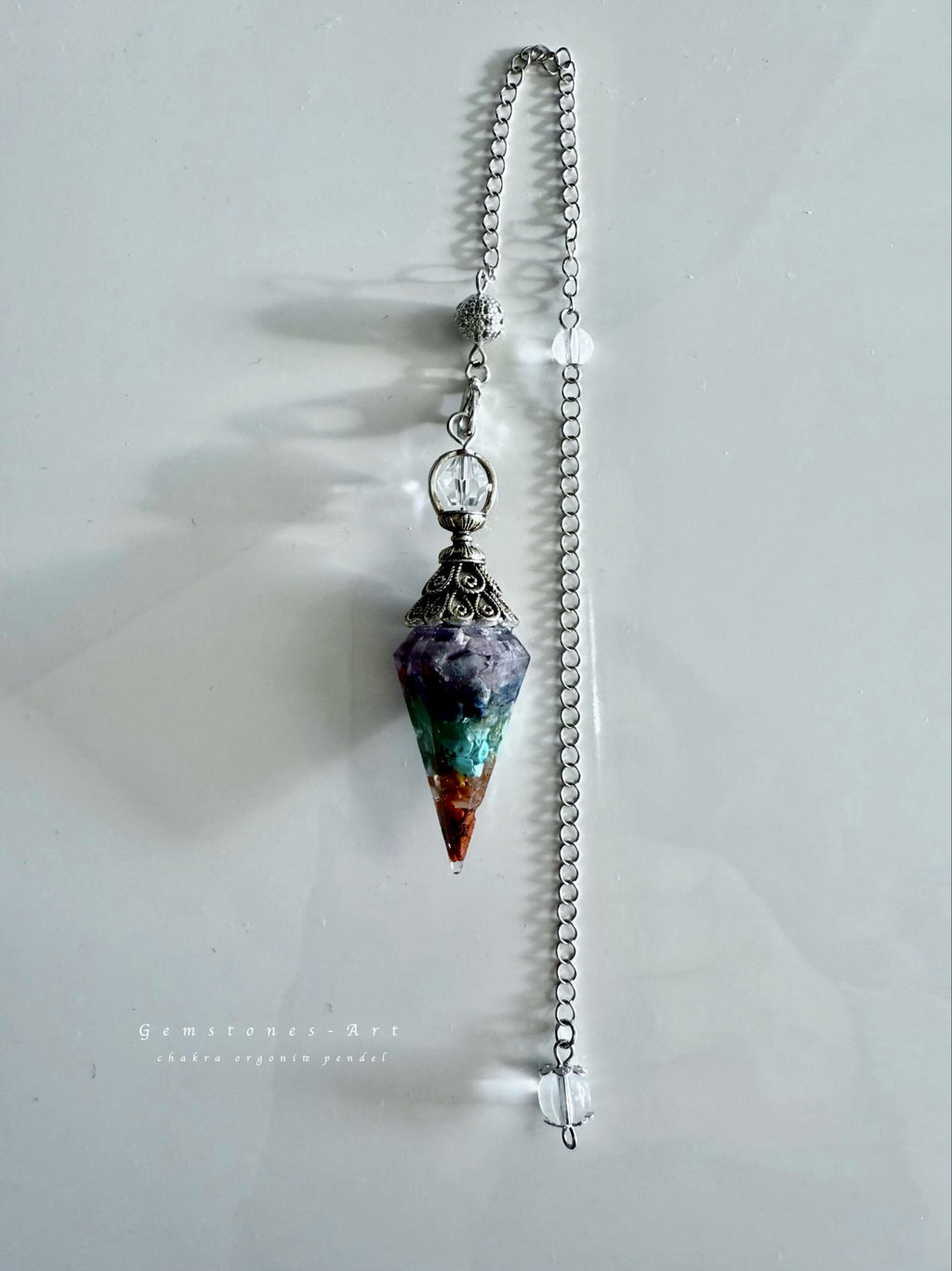 Pendel Orgonite 7 chakras De luxe image 4