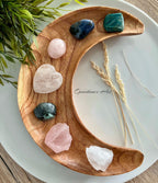 Houten oplaad schaal Maan image 0