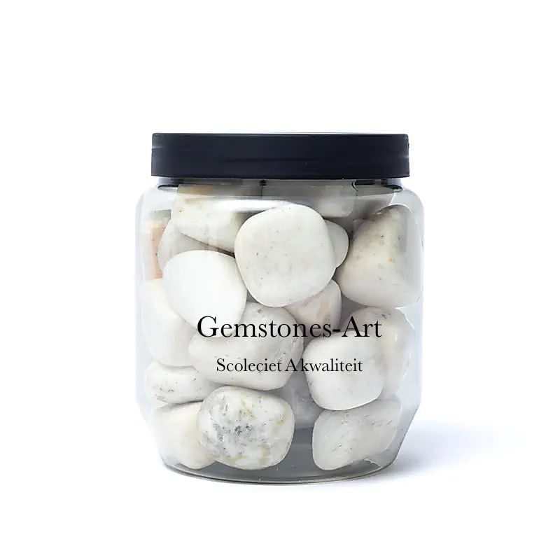 Scoleciet trommel stenen A kwaliteit - 500 gram image 1