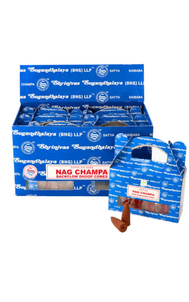 Nag champa Blackflow dhoop Cones image 1