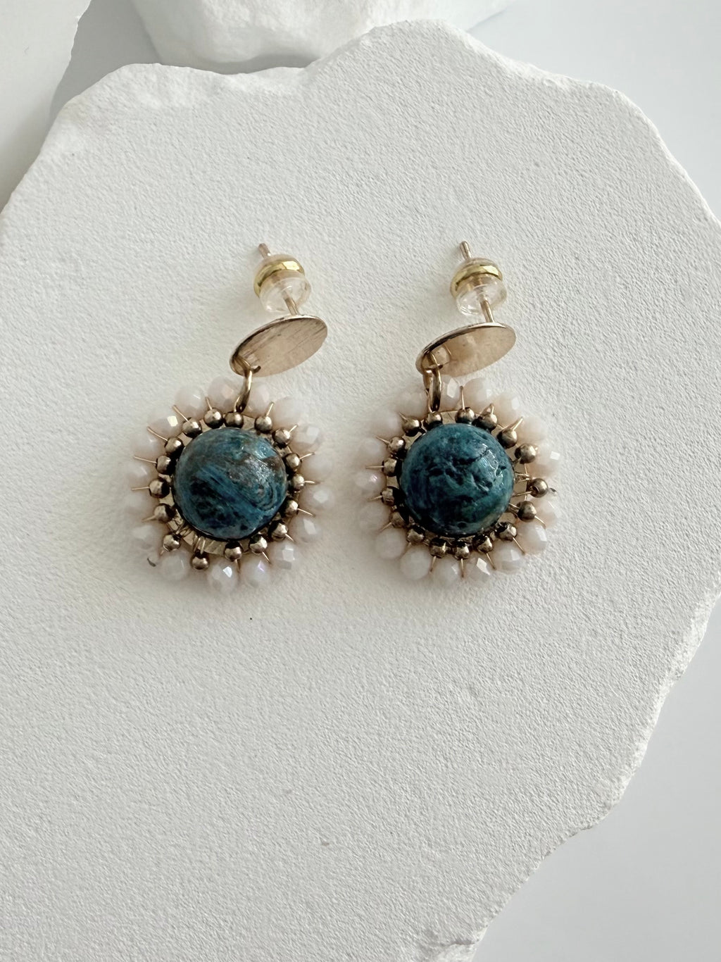 Oorbellen Blue Bloom