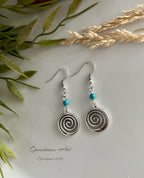 Oorbellen turquoise image 2