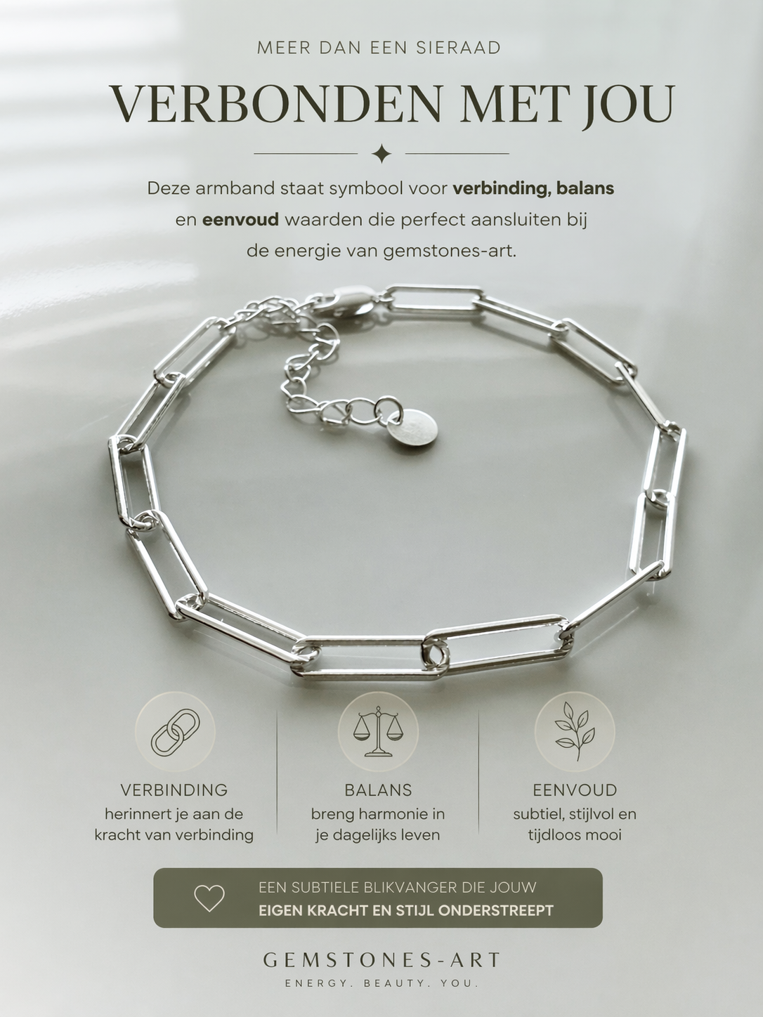 Zilver schakelarmband 925 zilver image 0