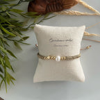 Armband Goldy zoetwaterparel image 2