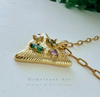 Gold filled 14K triangle image 1