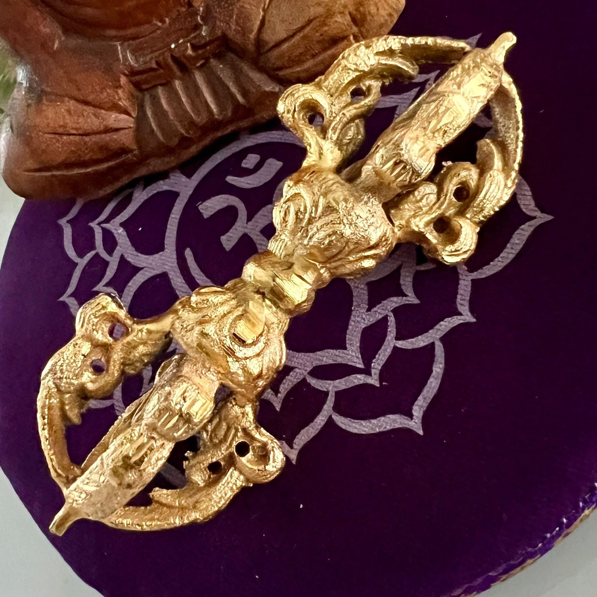 Dorje ( Vajra ) Bronskleur image 2