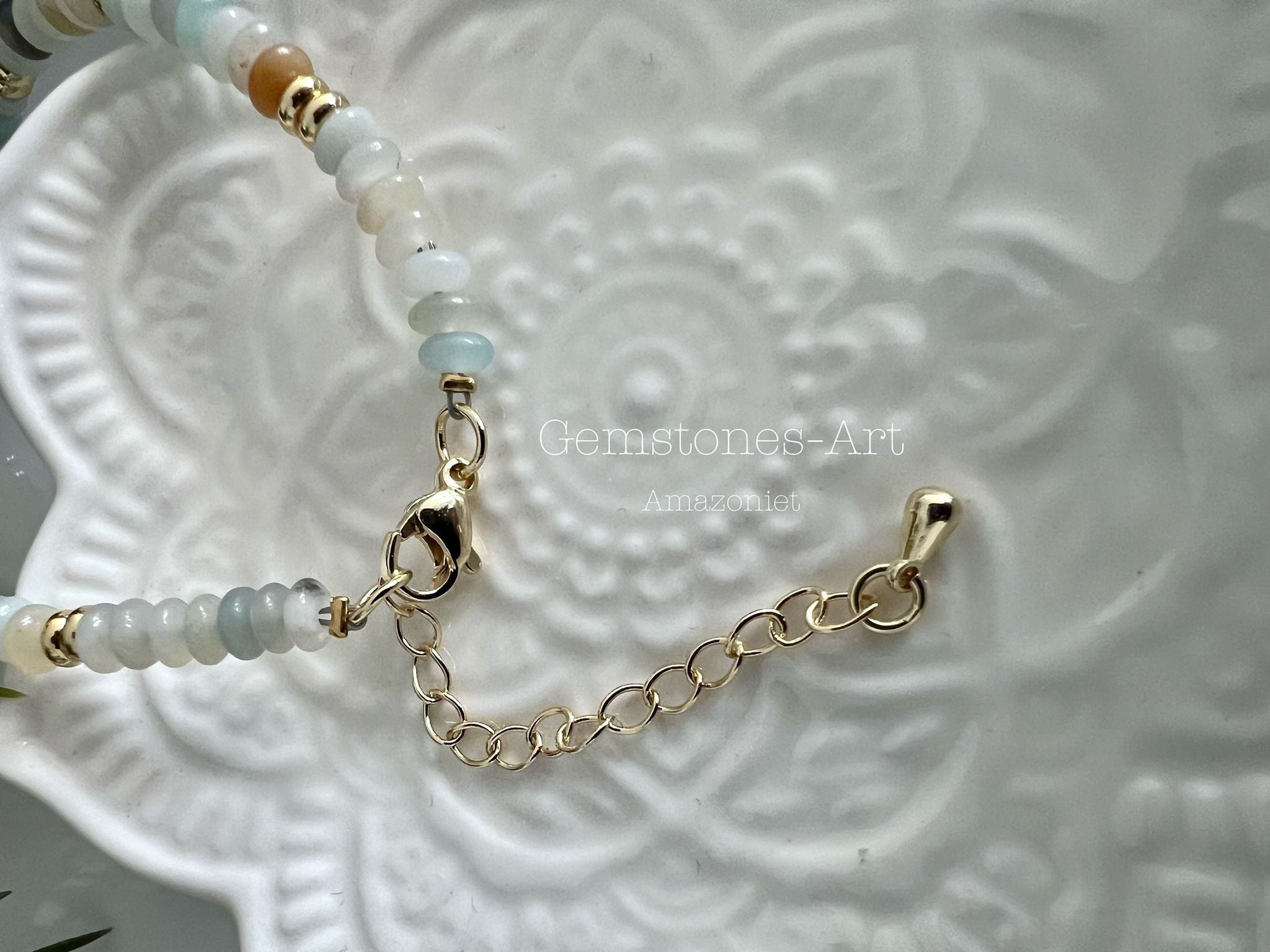 Armband - amazoniet image 1
