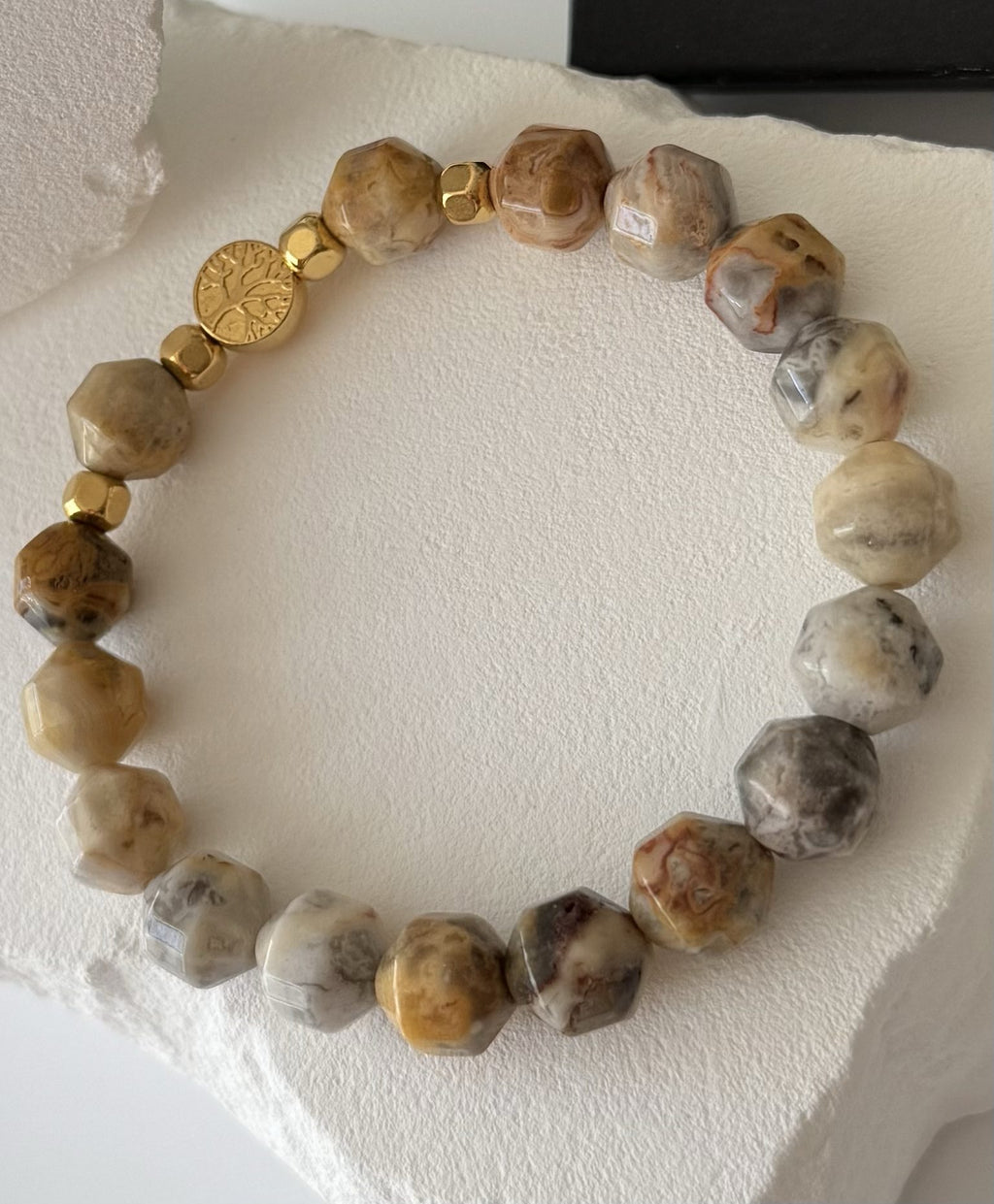 Dames armband tree of life - landschaps Jaspis image 1