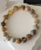 Dames armband tree of life - landschaps Jaspis image 1