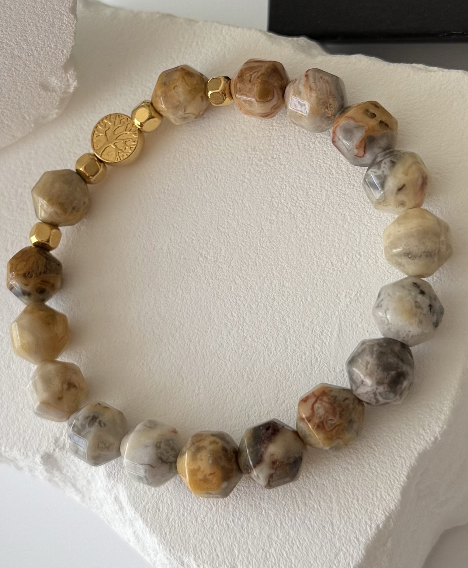 Dames armband tree of life - landschaps Jaspis image 1