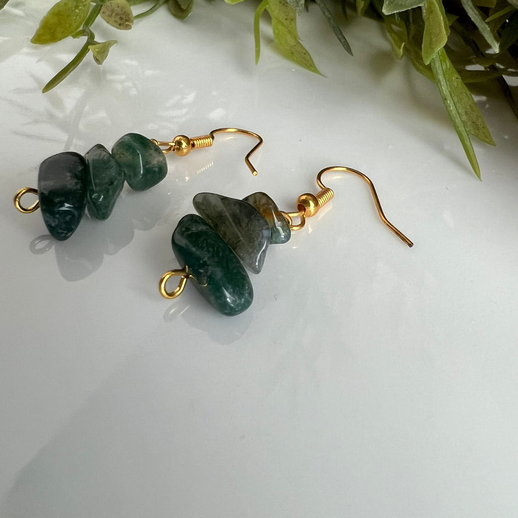 Oorbellen Mosagaat (handmade) image 2