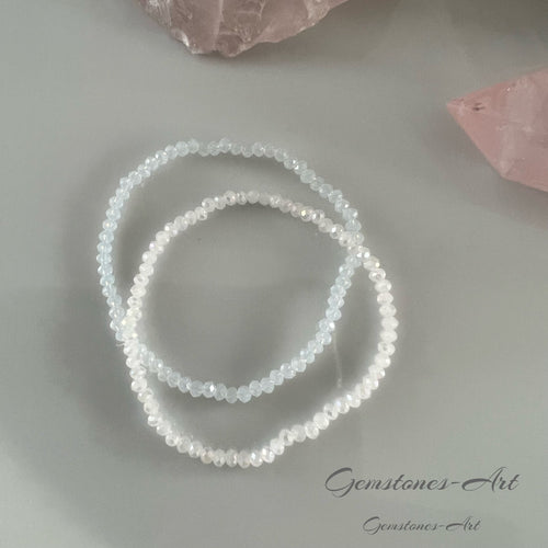 Armband Miyuki kraal facet - Crystal 2.5mm image 0