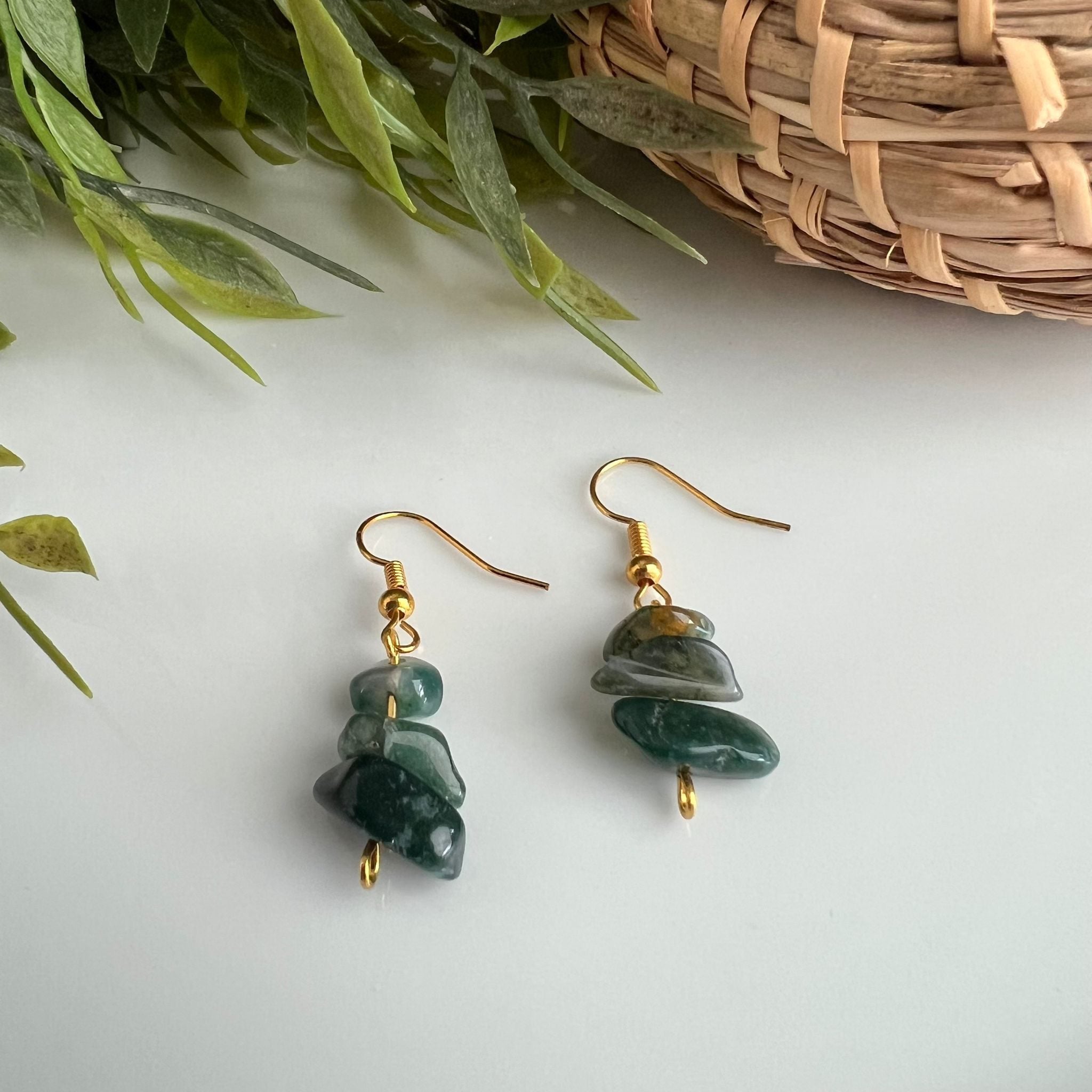 Oorbellen Mosagaat (handmade) image 1