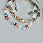 Twee Multi color armbandjes image 1