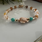 Armband Lemurian kwarts ( golden healer) image 2