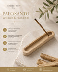 Wierook houder & palo santo stokjes
