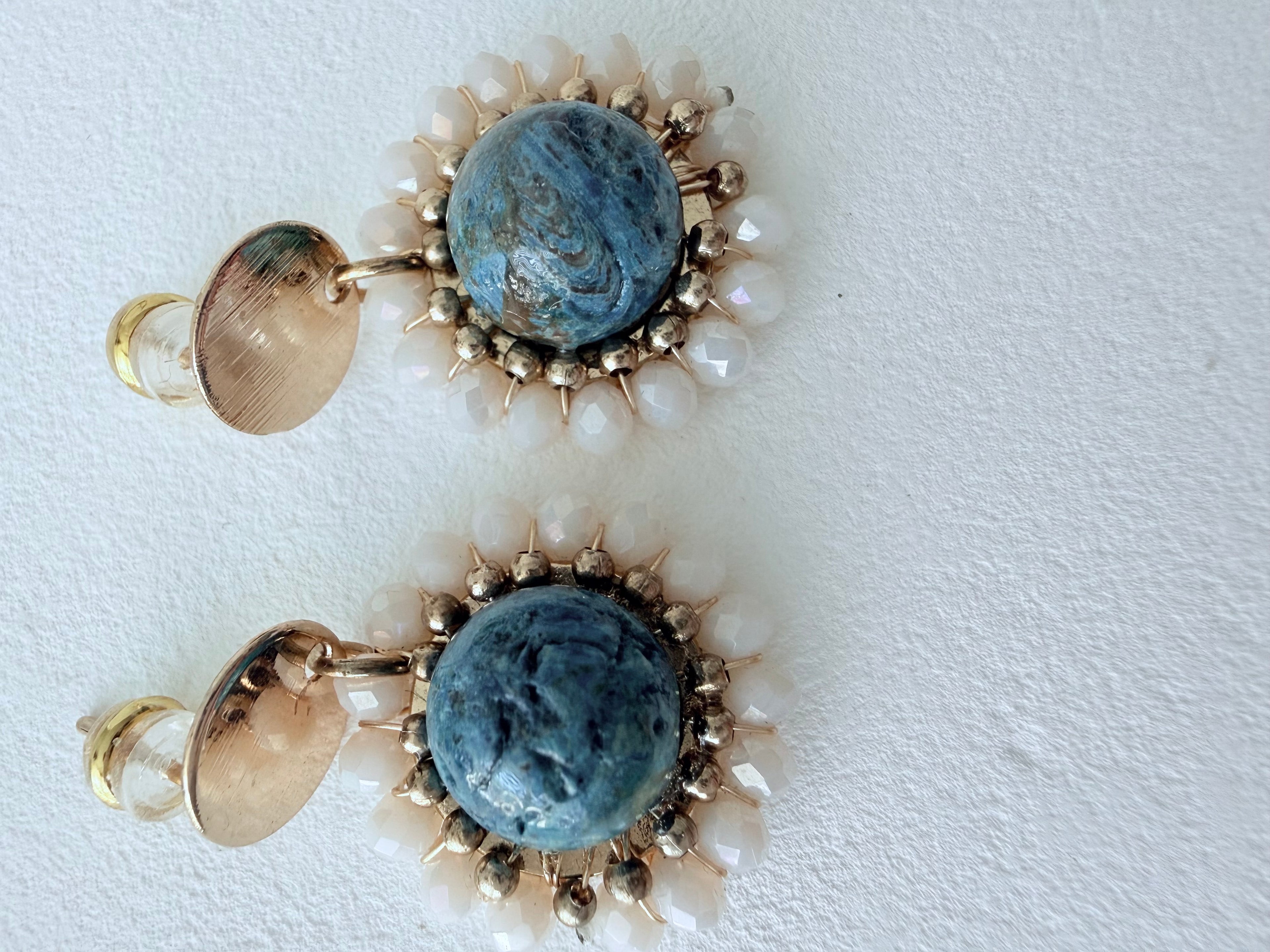 Oorbellen Blue Bloom