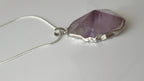 Amethist hanger + ketting