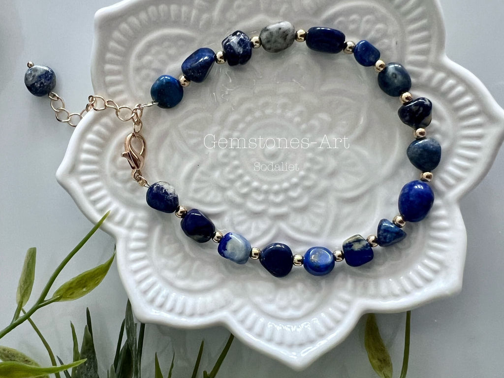 Armband - Lapis lazuli image 0