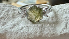 Ring Mosagaat zilver