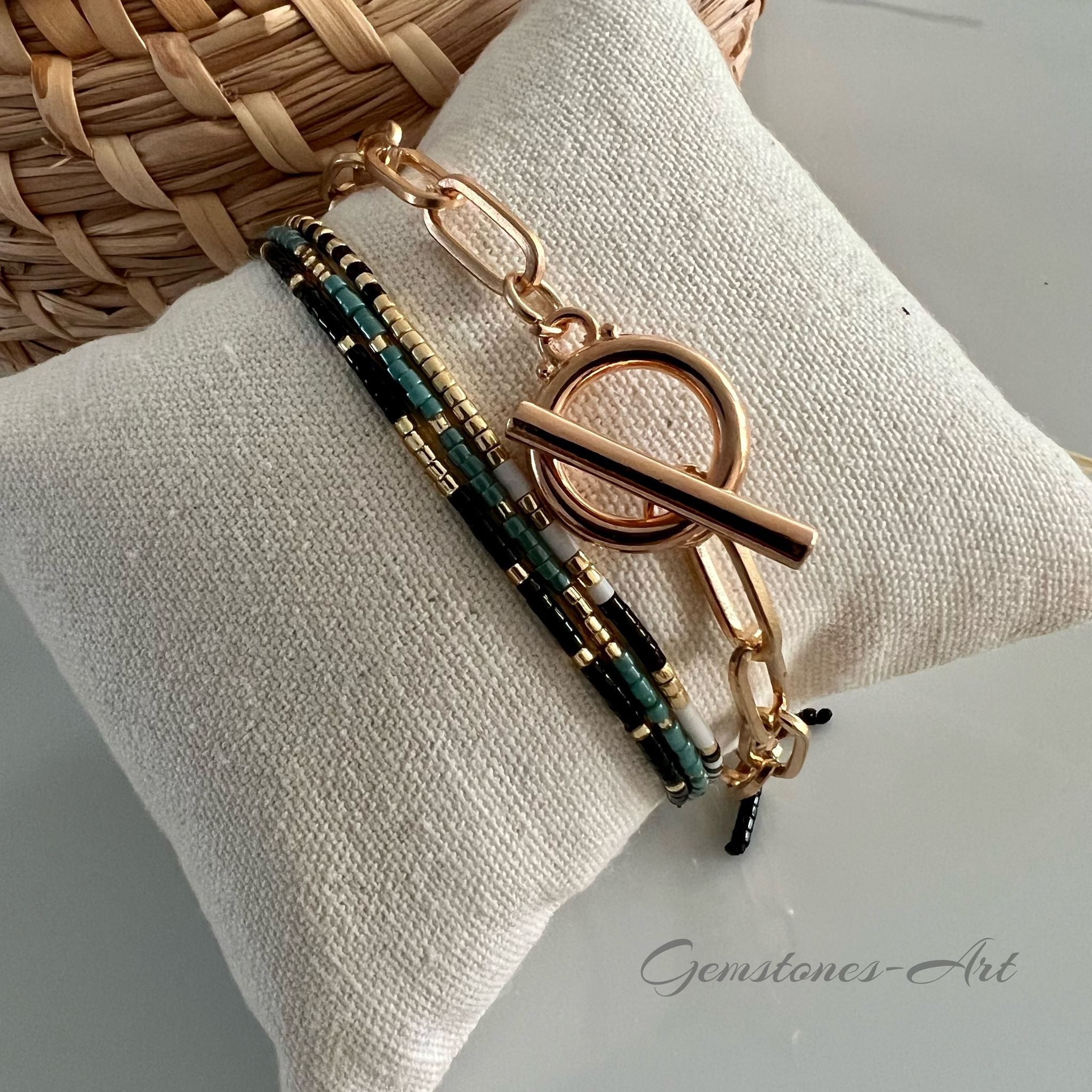 Drie Armbanden Miyuki kraal image 0