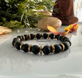 Armband Lavasteen/Hematiet (handmade) image 0