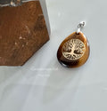 Tijgeroog  hanger - tree of life image 0