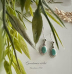Oorbellen turquoise image 1