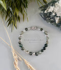 Damesarmband  Mosagaat ( 925 zilver) image 0