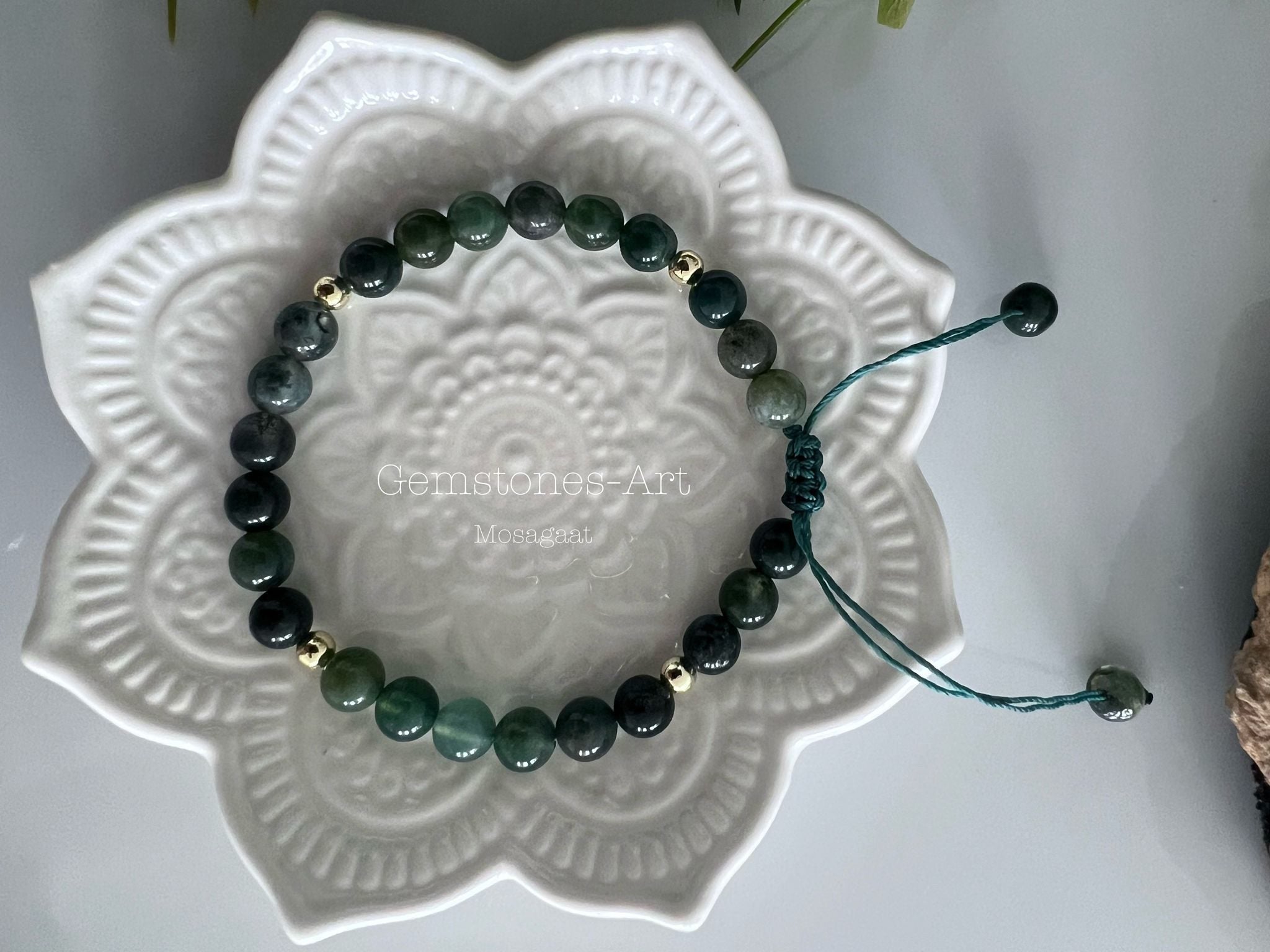 Armband - Mosagaat (handmade) image 1