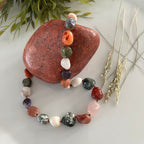 Edelstenen ketting (handmade) image 2
