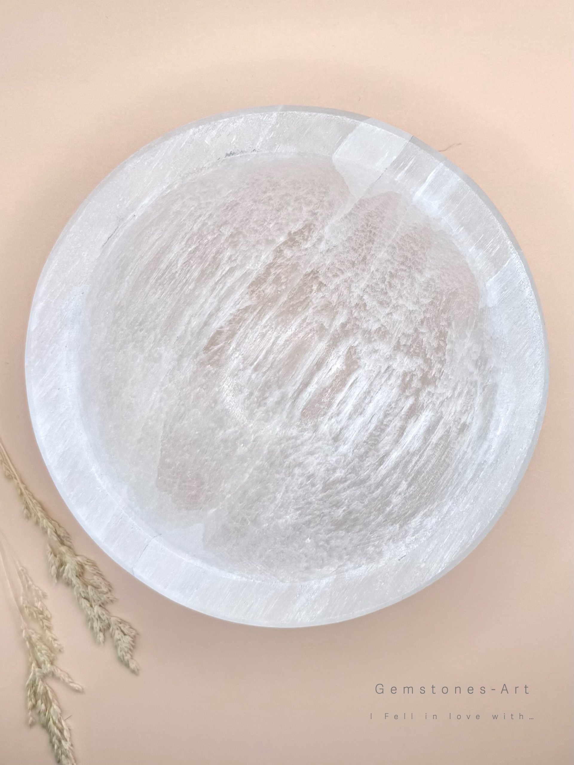 Seleniet (oplaad)schaal rond - 15 x 5 cm image 1