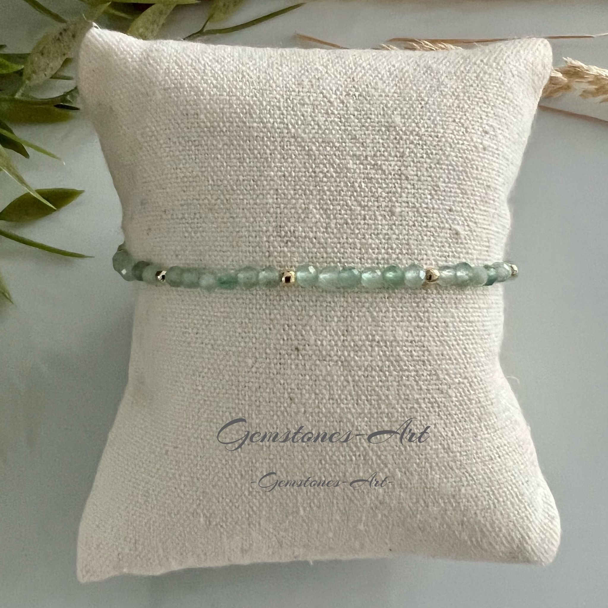 Armband aquamarijn image 1