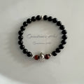 Armband  (handmade) Agaat/tijgeroog/spartaanse helm image 0