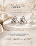 Oorbellen Celtic Knot 925 Zilver