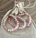 Armband  (handmade) roze Opaal image 0