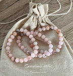 Armband  (handmade) roze Opaal image 0