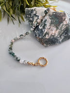 Damesarmband Mosagaat met kapittelslot ( Handmade) image 3