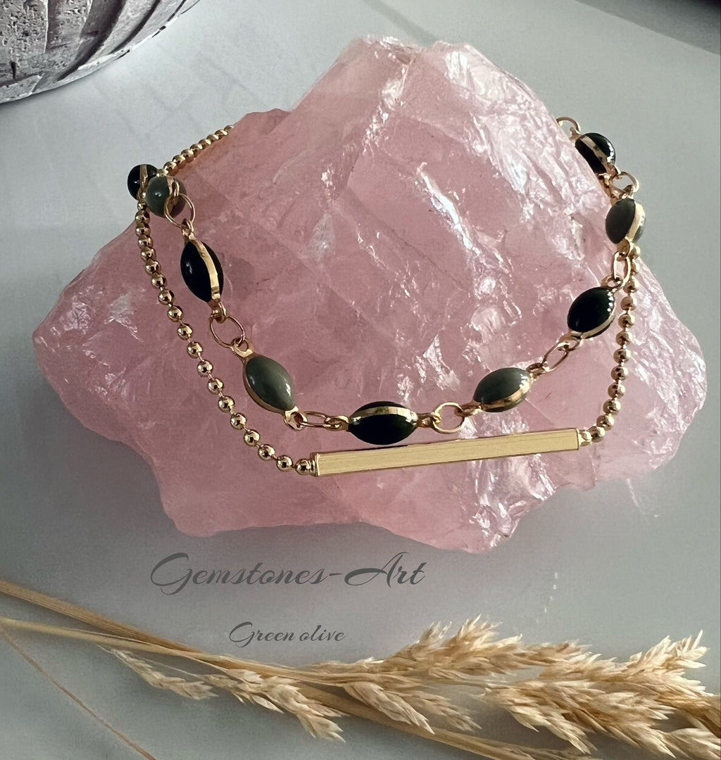 Armband agaat image 1