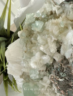 Stilbite cluster / groen image 2