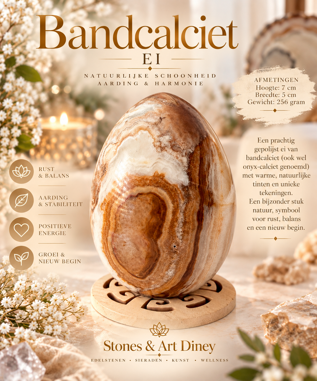 Bandcalciet Ei – Aarde en Zachtheid
