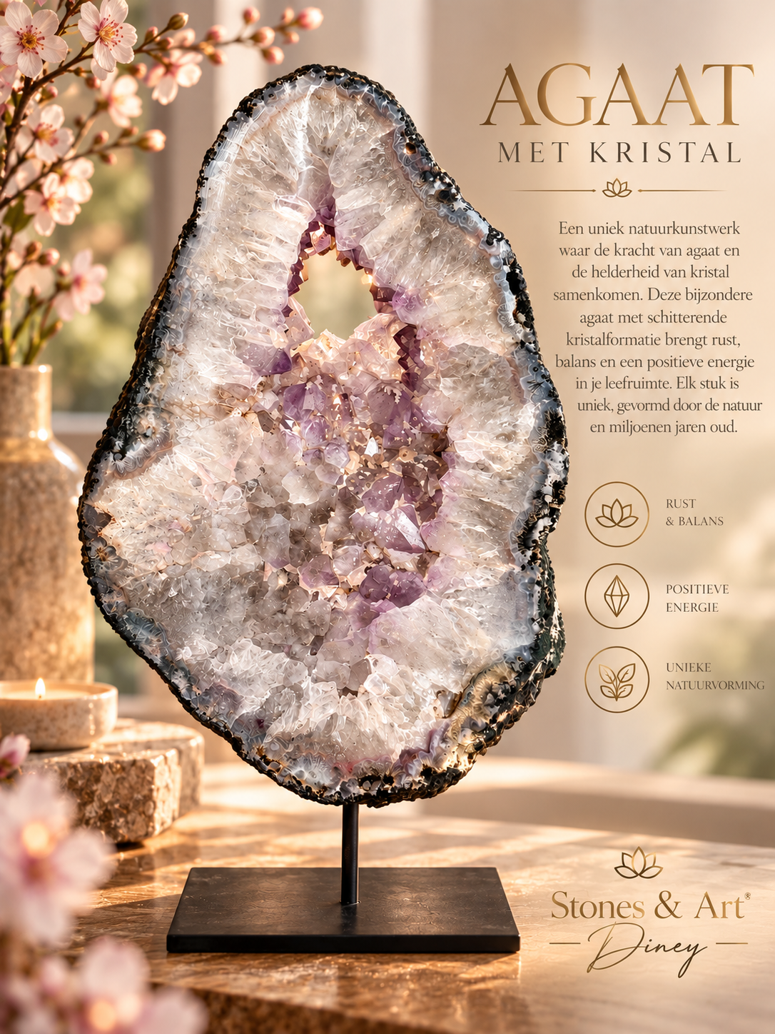 Agaat kristal
