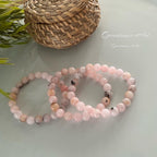 Armband  (handmade) roze Opaal image 2