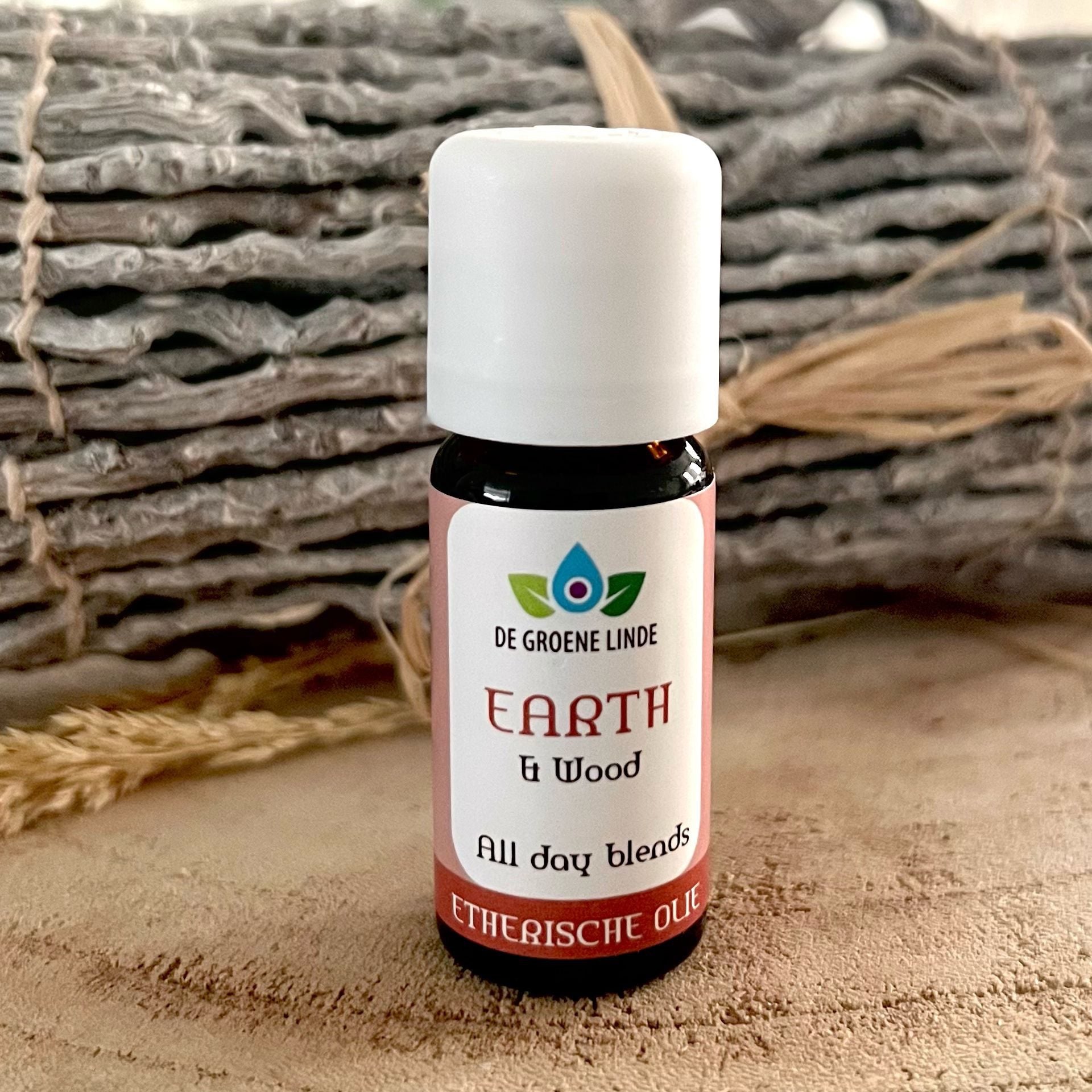 De Groene Linde Etherische Olie All Day Blends Earth &amp; Wood image 0